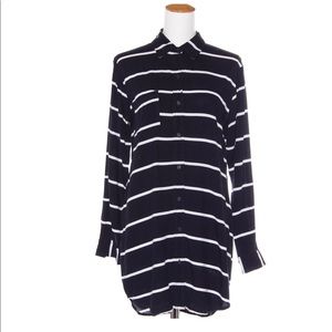 Glassons striped shirt dress